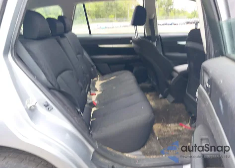 2012 Subaru Outback 2.5I from USA, damaged, VIN 4S4BRBAC7C3235545